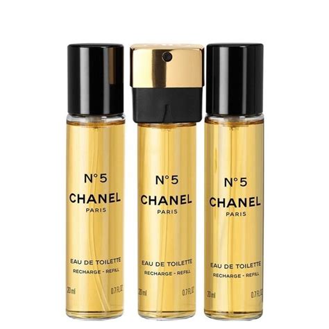 chanel 5 eau de toilette refill|chanel no 5 refill 20ml.